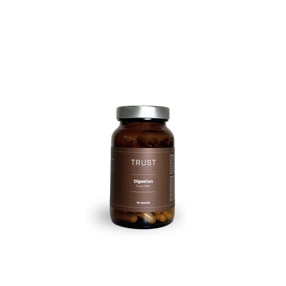 TRUST Digestion – Nahrungsergänzungsmittel zur Unterstützung der Verdauung, 90 Kapseln.