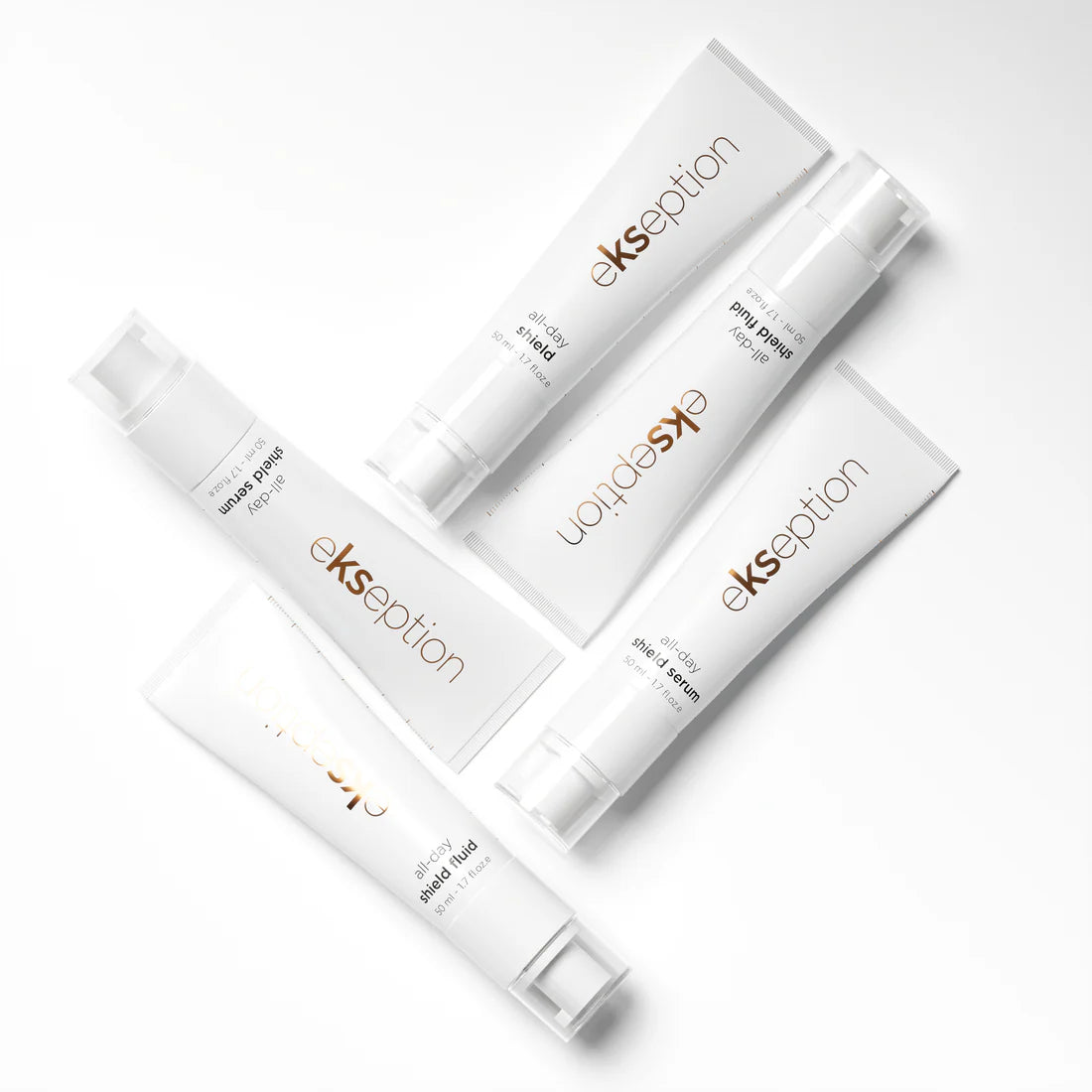 All day Shield SPF50+ Ekseption 50 ml sehr hoher Schutz mit Vitamin E