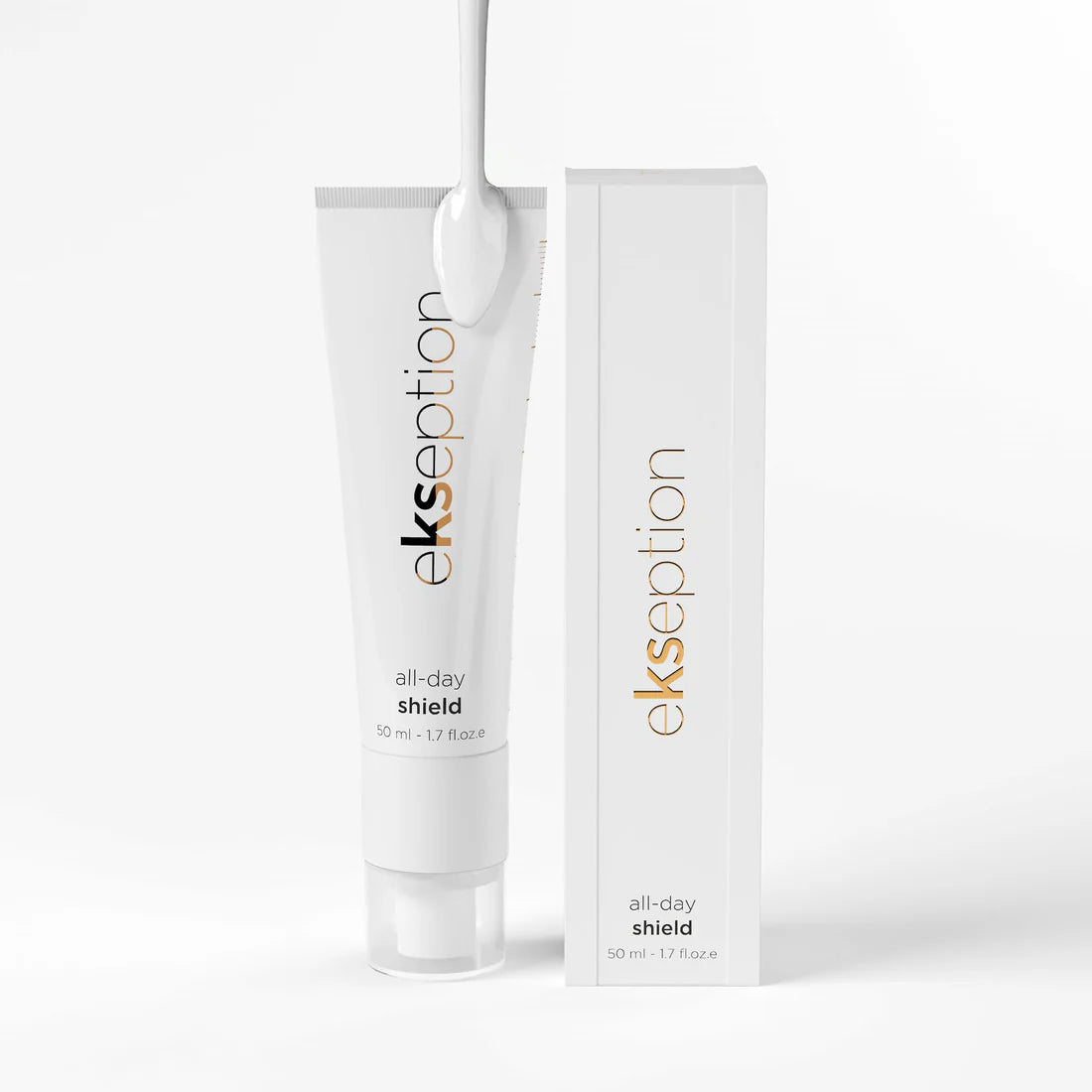 All day Shield SPF50+ Ekseption 50 ml sehr hoher Schutz mit Vitamin E