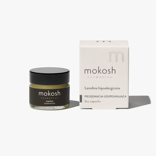 MOKOSH Hypoallergener Lanolin-Lippenbalsam, 15 ml