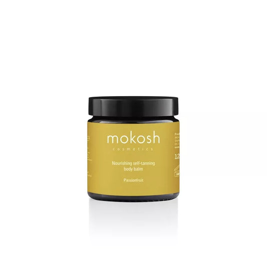 MOKOSH Selbstbräunender Körperbalsam „Passionfruit“, 120 ml